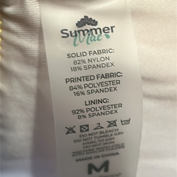 Summer Mae V-Neck Tankini Smocked Top with Boy Shorts Tummy Control Swimsuit - Picture 8 of 12